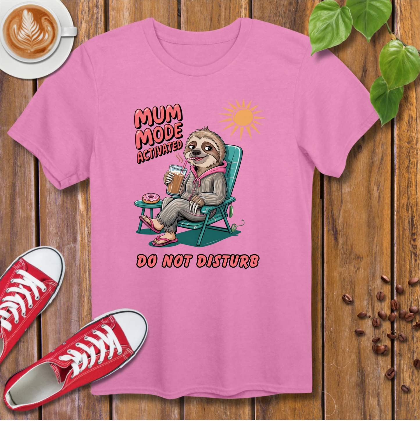 Mum Mode Activated Tee – Soft and Comfy Mother's Day T-Shirt Gift