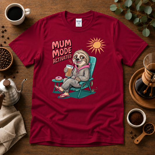 Mum Mode Activated Tee Design By Tomi