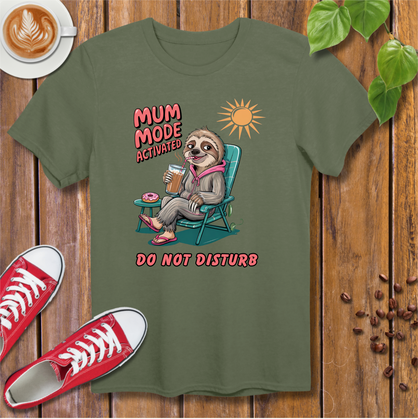 Mum Mode Activated Tee – Soft and Comfy Mother's Day T-Shirt Gift