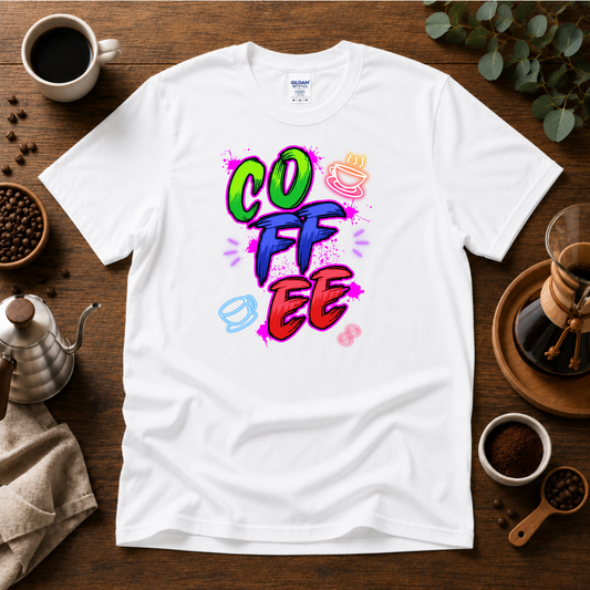 Vintage Neon Coffee T-Shirt