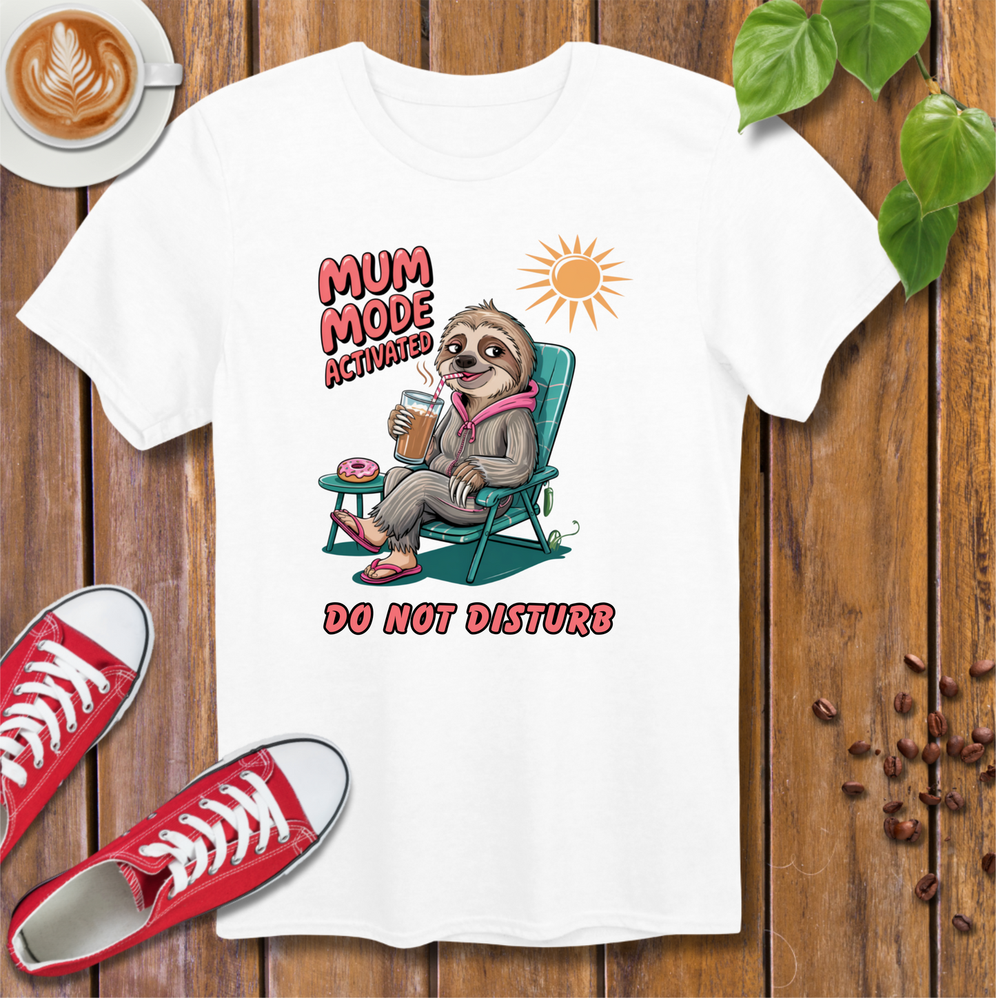 Mum Mode Activated Tee – Soft and Comfy Mother's Day T-Shirt Gift