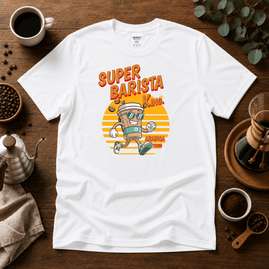 Super Barista T-Shirt - Design By Tomi