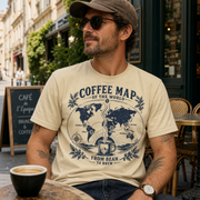 Coffee Map Of The World Design By Tomi
