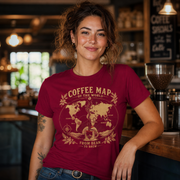 Coffee Map Of The World Design By Tomi