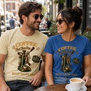Coffee Machine - Fuel Your Day T-Shirt Design By Tomi