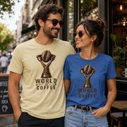 World of Coffee Trophy Graphic T-Shirt My Store