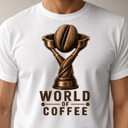 World of Coffee Trophy Graphic T-Shirt My Store