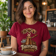 Turkish Coffee Obsession Coffee T-shirt Design By Tomi