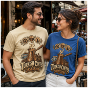 Turkish Coffee Obsession Coffee T-shirt Design By Tomi