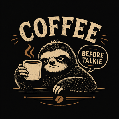 Coffee Before Talkie Graphic T-Shirt