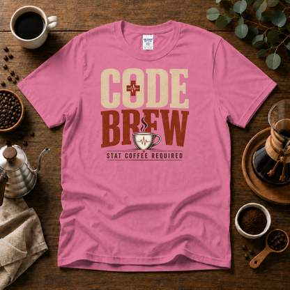 Code Brew - Stat Coffee Required T-Shirt