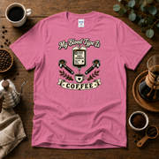 My Blood Type is Coffee T-Shirt Design By Tomi