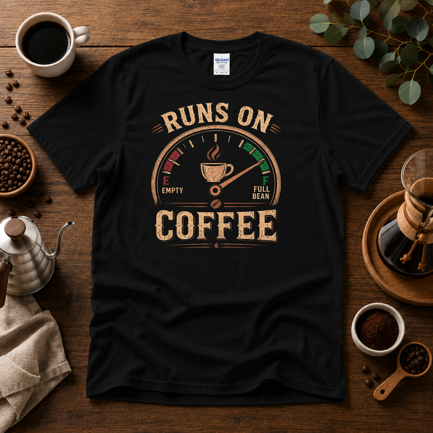 Runs On Coffee T-Shirt