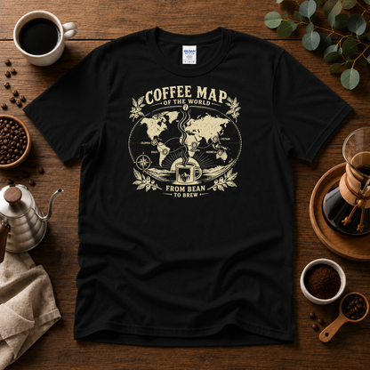Coffee Map Of The World