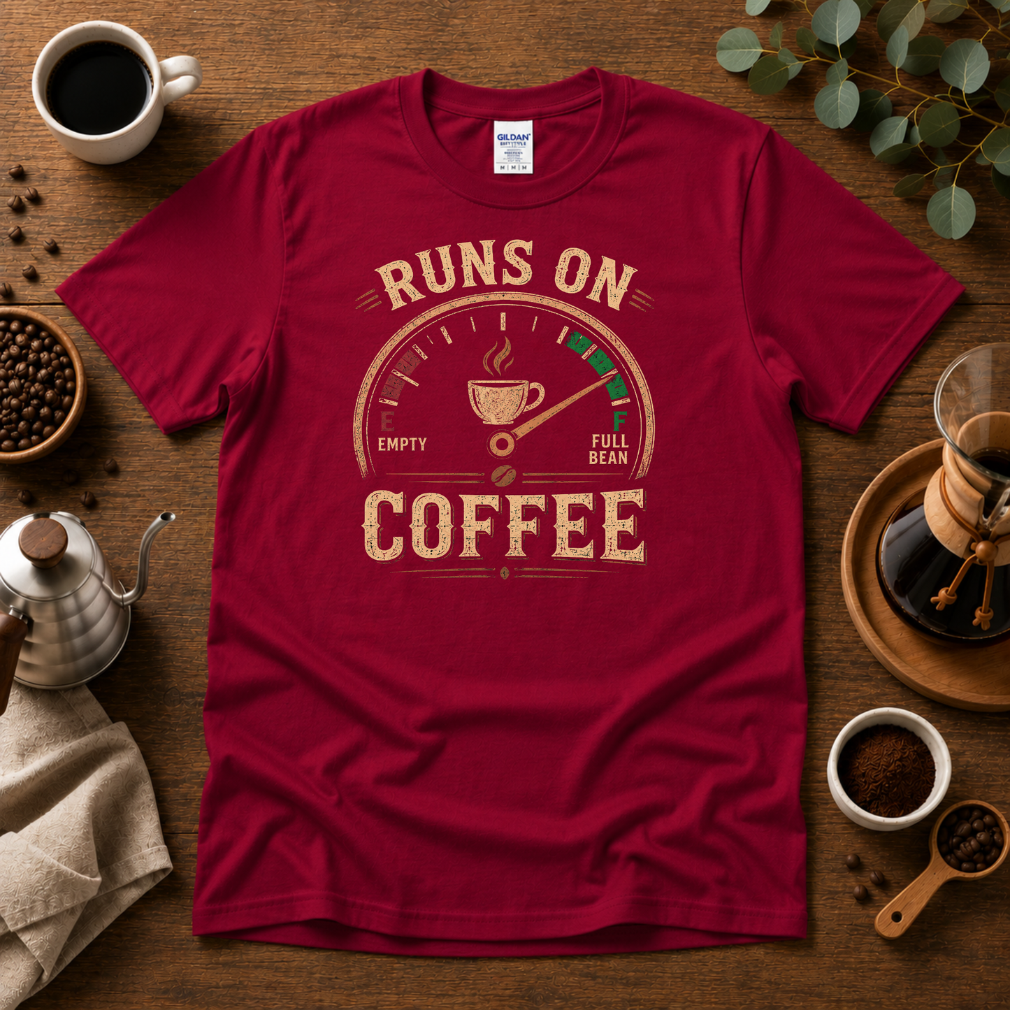 Runs On Coffee T-Shirt