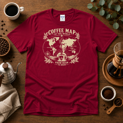 Coffee Map Of The World