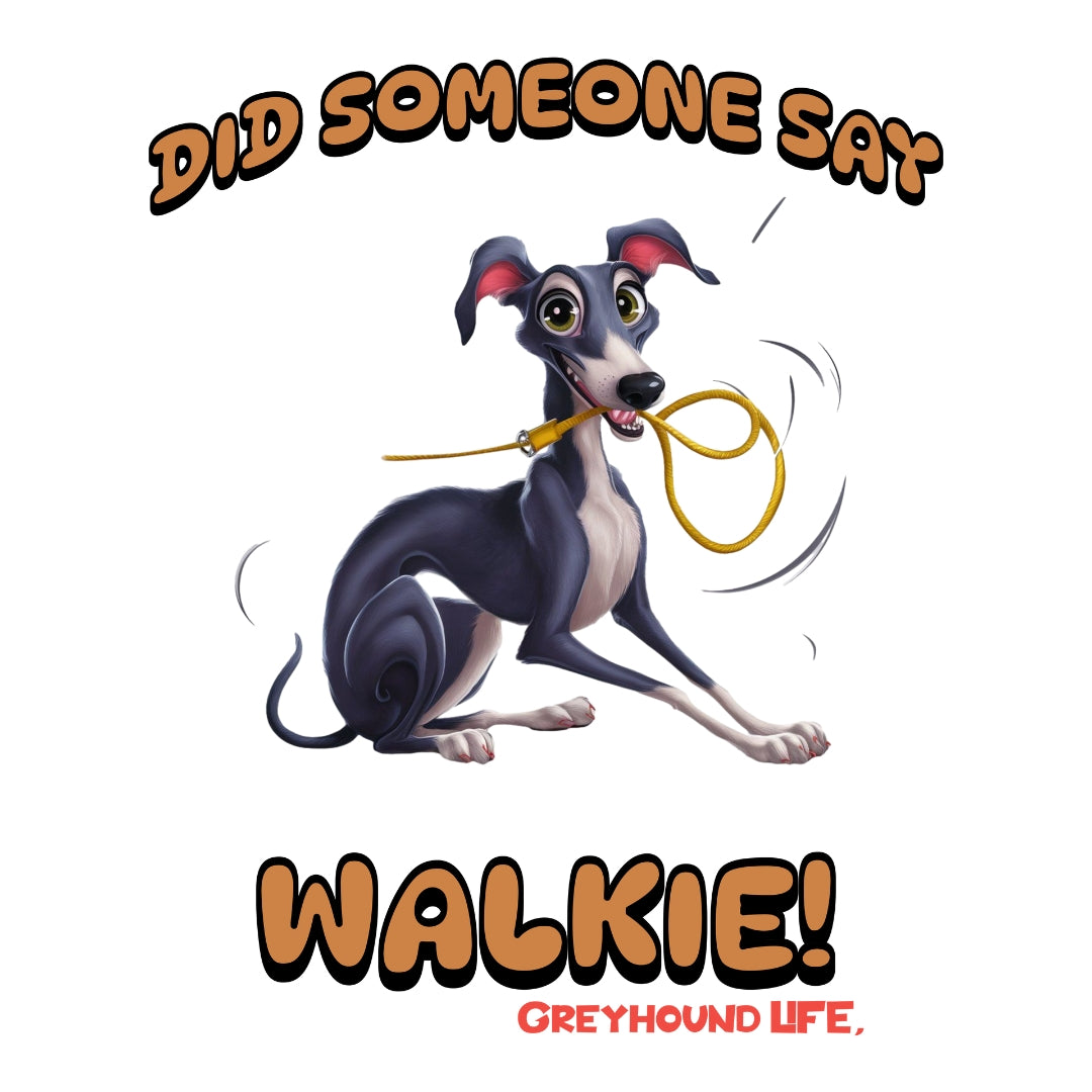 Greyhound Life | Walkie! T-shirt