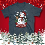 I'm only Jolly after Coffee Christmas T-Shirt Design By Tomi
