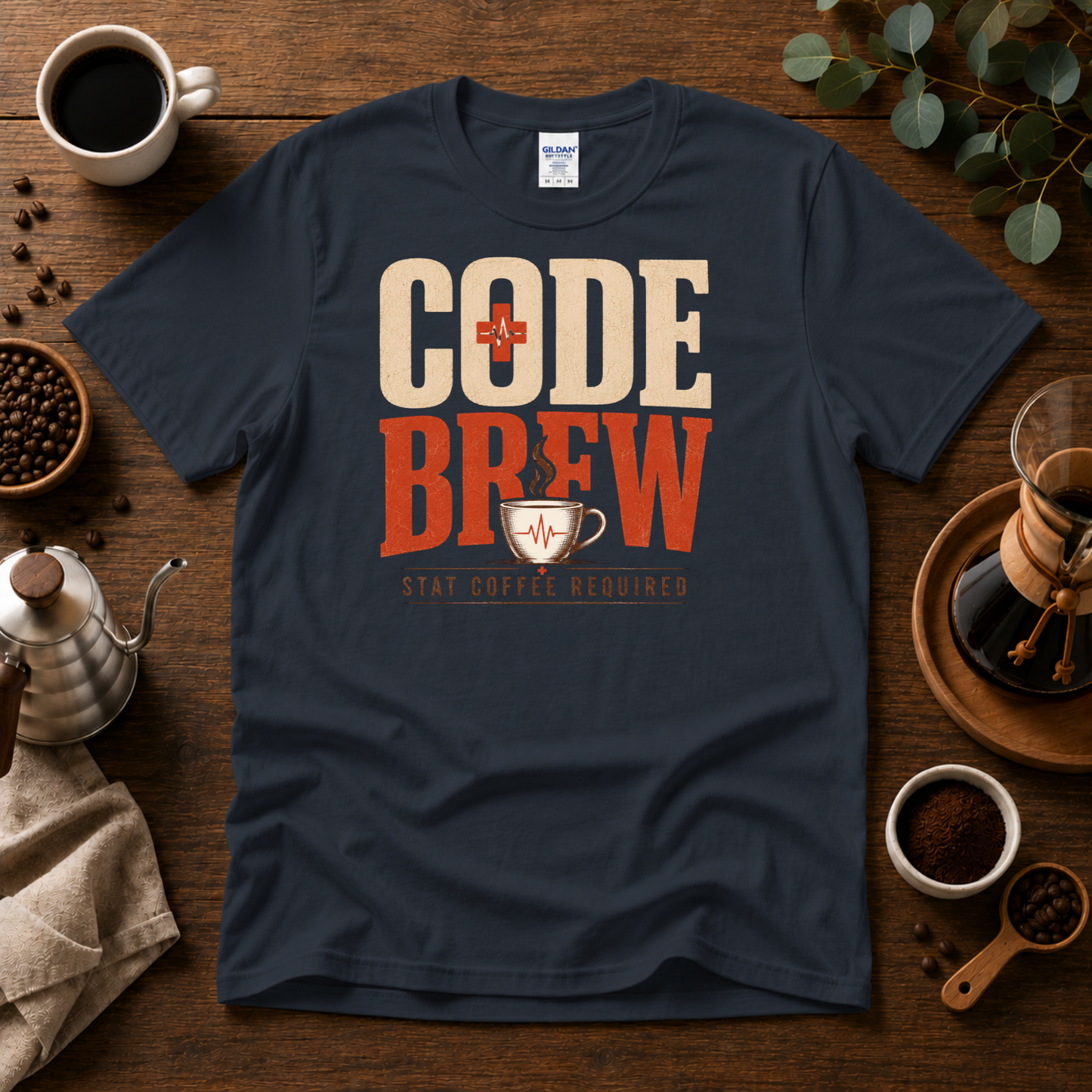 Code Brew - Stat Coffee Required T-Shirt