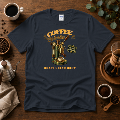 Coffee Machine - Fuel Your Day T-Shirt