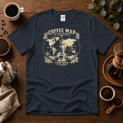 Coffee Map Of The World