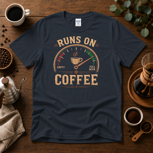 Runs On Coffee T-Shirt