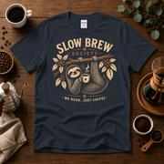 Slow Brew Society T-Shirt Design By Tomi