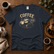 Coffee Before Talkie Graphic T-Shirt Design By Tomi