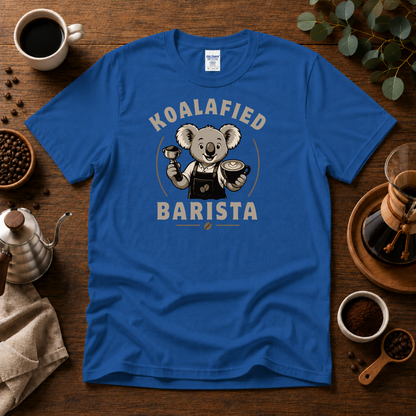 Koalafied Barista Coffee T-Shirt