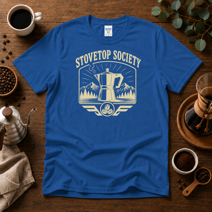 Stovetop Society Coffee T-Shirt