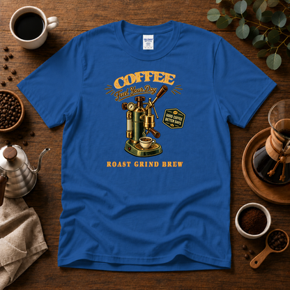 Coffee Machine - Fuel Your Day T-Shirt