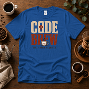 Code Brew - Stat Coffee Required T-Shirt Design By Tomi