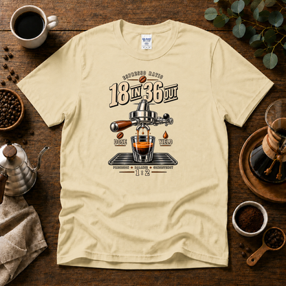 18 In 36 Out Coffee T-shirt