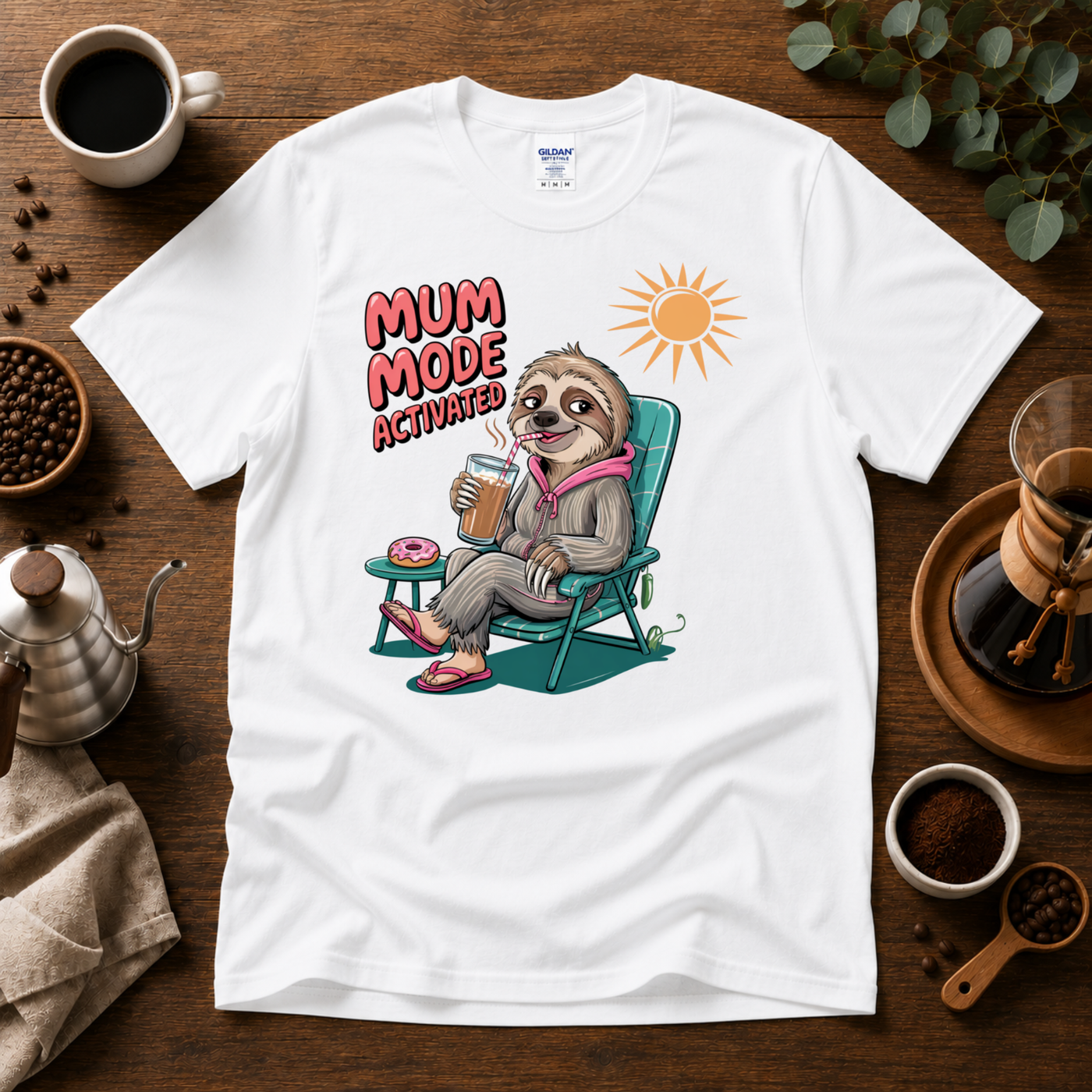 Mum Mode Activated Tee Design By Tomi