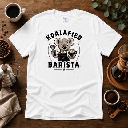 Koalafied Barista Coffee T-Shirt