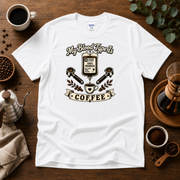 My Blood Type is Coffee T-Shirt Design By Tomi
