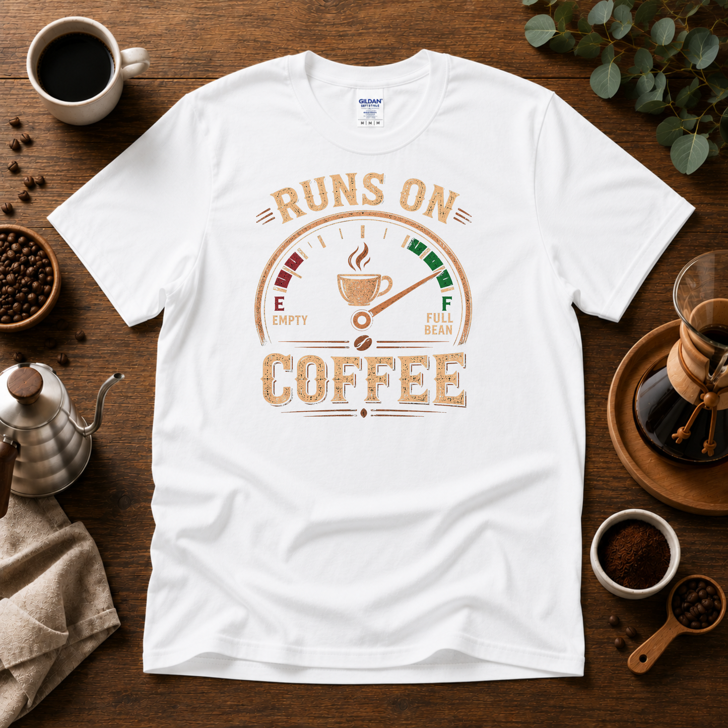 Runs On Coffee T-Shirt