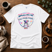 Wake Me Up Before You Pour Pour 80s Coffee T-Shirt Design By Tomi