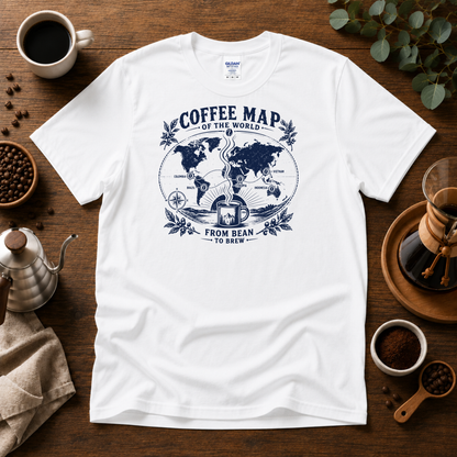 Coffee Map Of The World