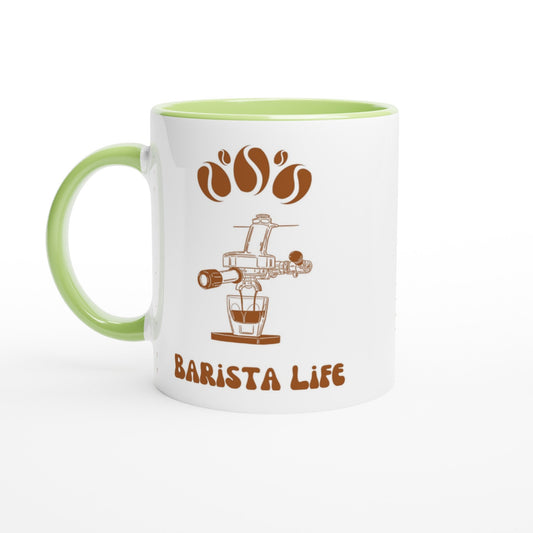Barista Life, 11oz Ceramic Mug - Design By Tomi