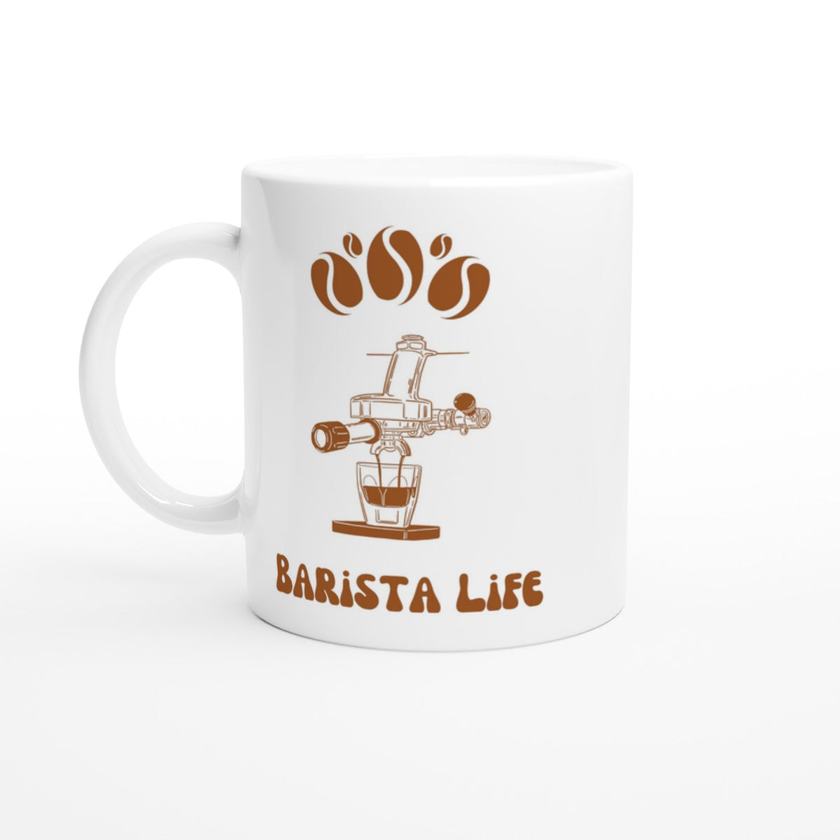 Barista Life, 11oz Ceramic Mug - Design By Tomi