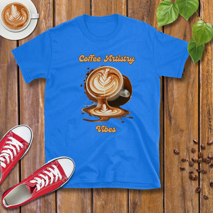 Coffee Artistry Vibes T-shirt - Design By Tomi