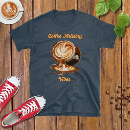 Coffee Artistry Vibes T-shirt - Design By Tomi