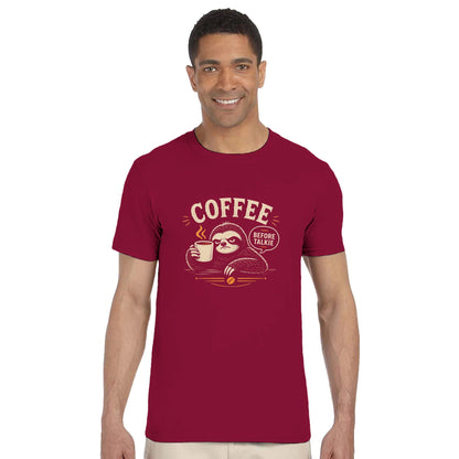 Coffee Before Talkie Graphic T-Shirt - Design By Tomi