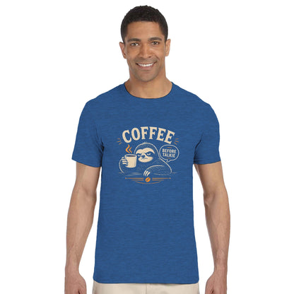 Coffee Before Talkie Graphic T-Shirt - Design By Tomi