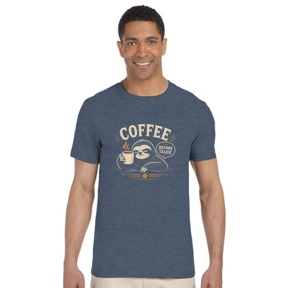 Coffee Before Talkie Graphic T-Shirt - Design By Tomi