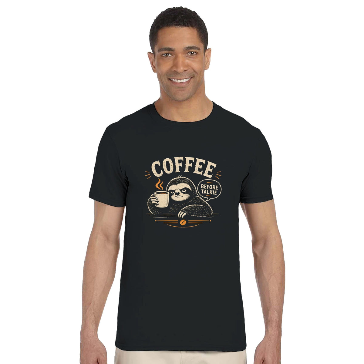 Coffee Before Talkie Graphic T-Shirt - Design By Tomi