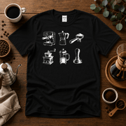 Coffee Gear T-Shirt - Design By Tomi