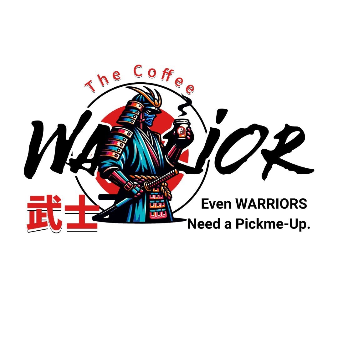 Coffee Warrior T-Shirt – Samurai - Design By Tomi