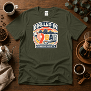 Dialled In 9 Bar - Espresso Society Coffee T-Shirt - Design By Tomi